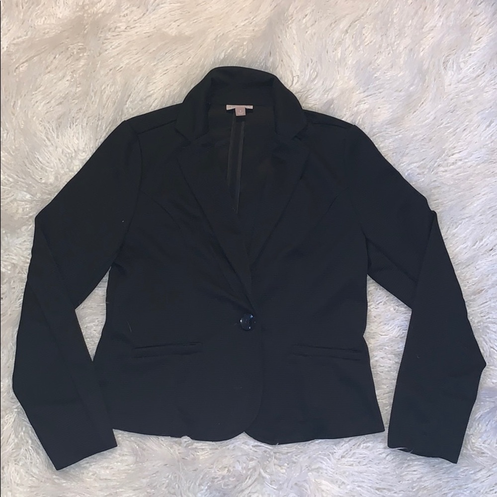 Ribbed blazer